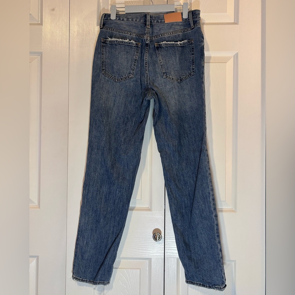 Pistola straight leg high waist jeans size 27